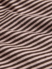 Light Brown/Cream/Pink/Chocolate Brown - The Set 4 Pack Long Sleeve Peplum Jersey T-Shirts - Imagem 6 de 7
