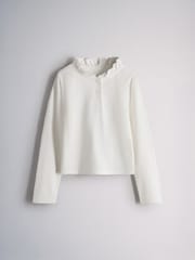 The Set 3 Pack Long Sleeve Brushed Jersey Frill Henley T-Shirts - 圖片 3/6