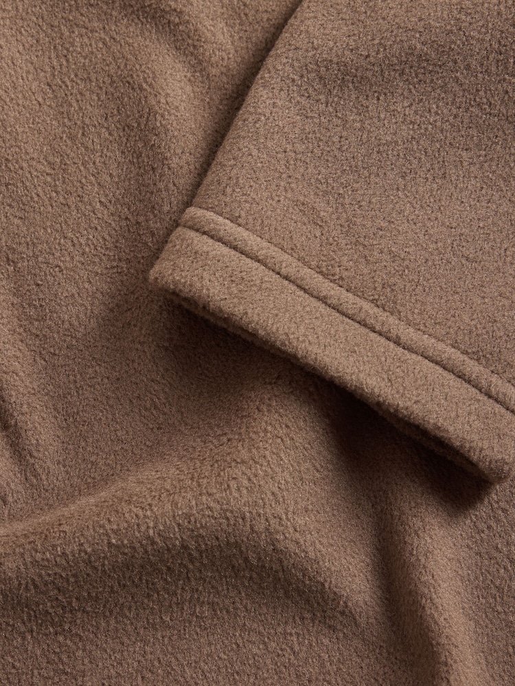 The Set 3 Pack Quater Zip Microfleece Jumpers Black/Brown - Image 6 of 6