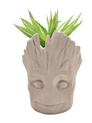 Marvel White Groot Planter With Faux Plant - Image 4 of 5
