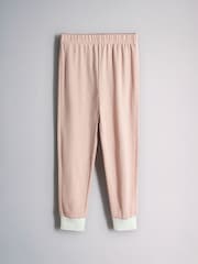 The Set 5 Pack Cotton Jersey Long Sleeve Snuggle Pyjamas Pink/Green/Cream - Image 10 of 13