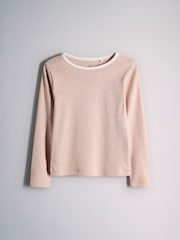 The Set 5 Pack Cotton Jersey Long Sleeve Snuggle Pyjamas Pink/Green/Cream - Image 3 of 13