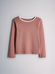 The Set 5 Pack Cotton Jersey Long Sleeve Snuggle Pyjamas Pink/Green/Cream - Image 5 of 13