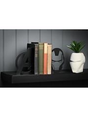 Marvel Black Iron Man Metal Bookends - Image 2 of 4