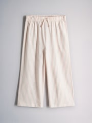 The Set 3 Pack Long Sleeve Brushed Jersey T-Shirts and Wide Leg Pyjamas Set Pink/Green - Image 2 of 9