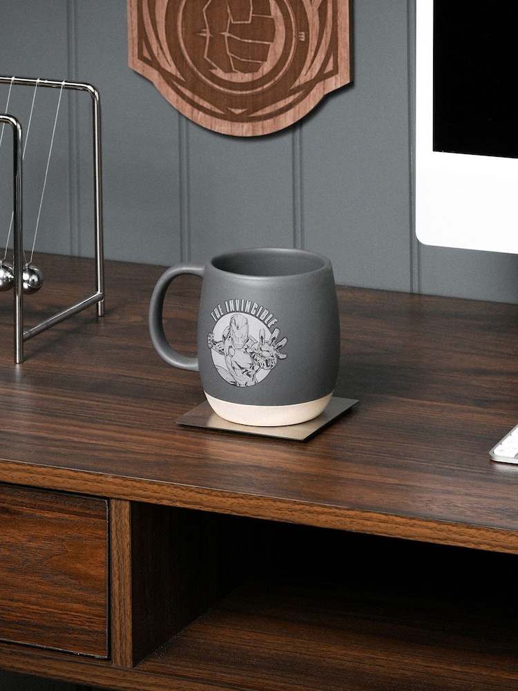 Marvel Grey Iron Man Mug - Image 2 of 5