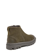 Celtic & Co. Green Toe Cap Ankle Boots - Image 6 of 8