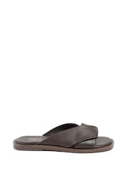 Jones Bootmaker Chocolate Hazelle Sandals - Image 1 of 5
