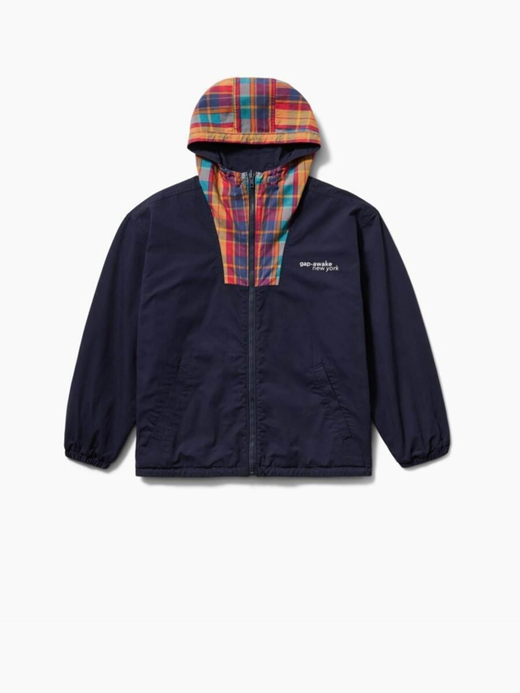 Buy Gap x Awake NY Yellow Oversized Reversible Canvas Jacket from