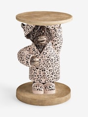 Bronze Hamish Leopard Side Table - Изображение 2 5
