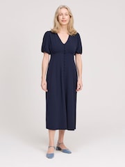 Finery Robyn Button Through Midi Dress - Imaginea 1 din 4