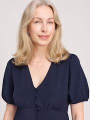 Finery Robyn Button Through Midi Dress - Imaginea 2 din 4