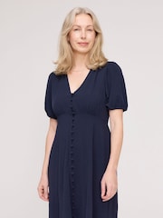 Finery Robyn Button Through Midi Dress - Imaginea 3 din 4