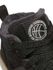 adidas Rapid Court Mid Winterized Trainers - Image 6 of 9