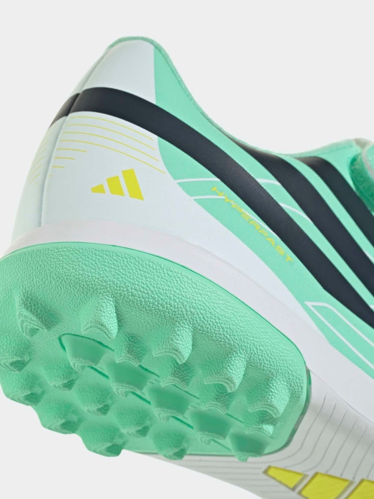 adidas Blue F50 Hyperfast Club Hook and Loop Turf Football Boots - Image 10 of 10 adidas Blue F50 Hyperfast Club Hook and Loop Turf Football Boots - Image 10 of 10