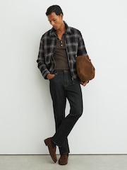 Selvedge أسود - جينز برجل مستقيمة Bishopsgate من Reiss - صورة 1 من 7