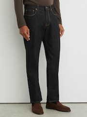 Selvedge أسود - جينز برجل مستقيمة Bishopsgate من Reiss - صورة 3 من 7