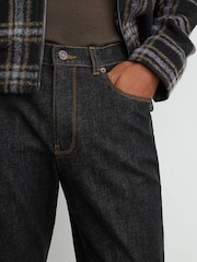 Selvedge أسود - جينز برجل مستقيمة Bishopsgate من Reiss - صورة 4 من 7