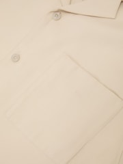 Reiss Stone Cosworth Modal-Blend Relaxed Cuban-Collar Shirt - Image 6 of 6