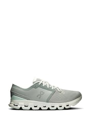 On Grey Cloud X 4 Lifestyle Trainers - Image 1 of 6