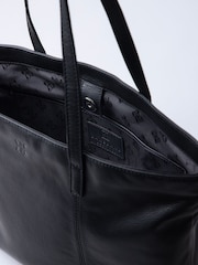 Lakeland Leather Black Torver Tote Bag - Image 3 of 5