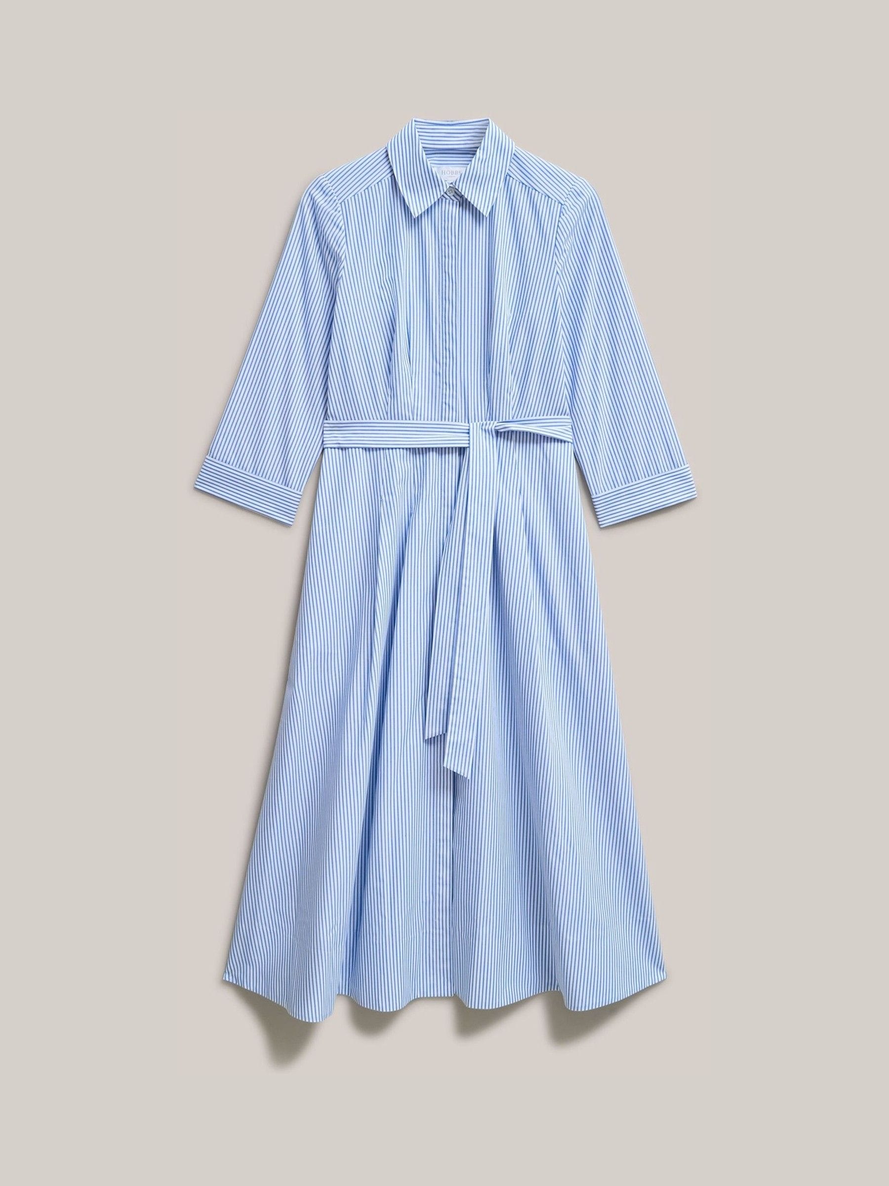 hobbs blue and white dress Freda Floral Dress