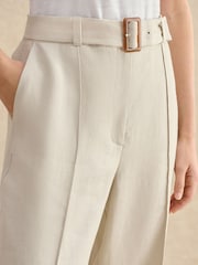 Hobbs Natural Petite Zainah Trousers - Image 3 of 4