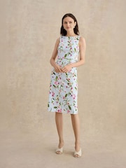 Hobbs Blue Petite Freda Dress - Image 1 of 4