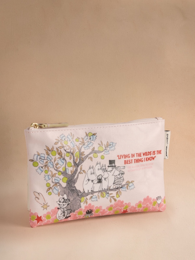 Cath Kidston Pink Moomin Tree Zipped Purse - Image 1 of 4