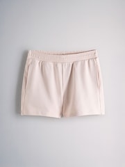 The Set 2 Piece Set 100% Cotton Loop Back Rugby Style Sweat Top and Fold Over Waist Shorts Co Ord - Kuva 3 / 5