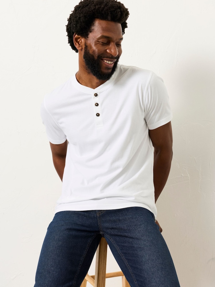 FatFace 2 Pack Short Sleeve Henley - Slika 2 od 8