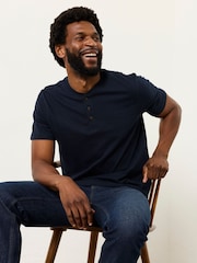 FatFace 2 Pack Short Sleeve Henley - Slika 5 od 8