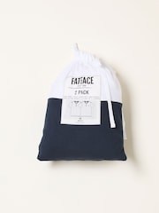 FatFace 2 Pack Short Sleeve Henley - Slika 8 od 8