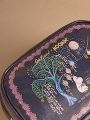 Cath Kidston Navy Moomin Washbag With Mirror - Image 2 of 3