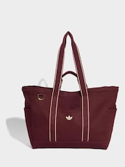 adidas Originals Maroon Red Sport Canvas Tote Bag - Image 1 of 6
