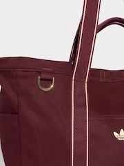 adidas Originals Maroon Red Sport Canvas Tote Bag - Image 5 of 6