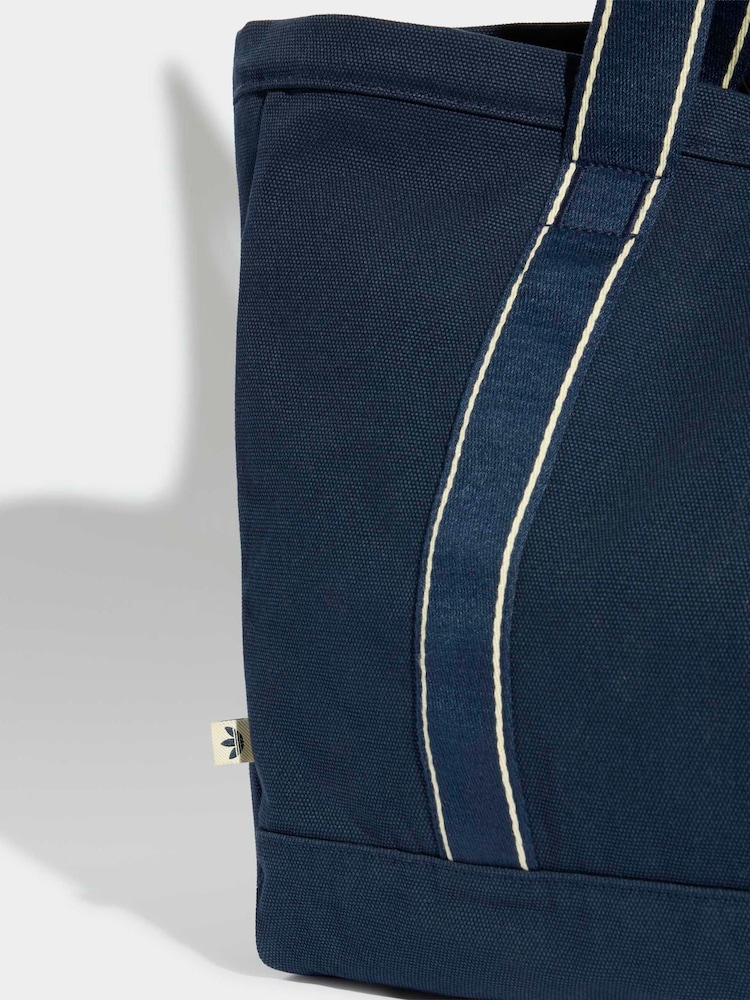 adidas Originals Blue Sport Canvas Tote Bag - Image 6 of 6
