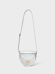 Crew Clothing Mini Leather Satchel Bag - Image 1 of 3