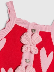 River Island ニット ハートボンバー トップス & ショートパンツセット - 画像 3 / 4