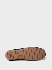 Crew Clothing Blue Suede Drivers Shoes - Image 4 of 4