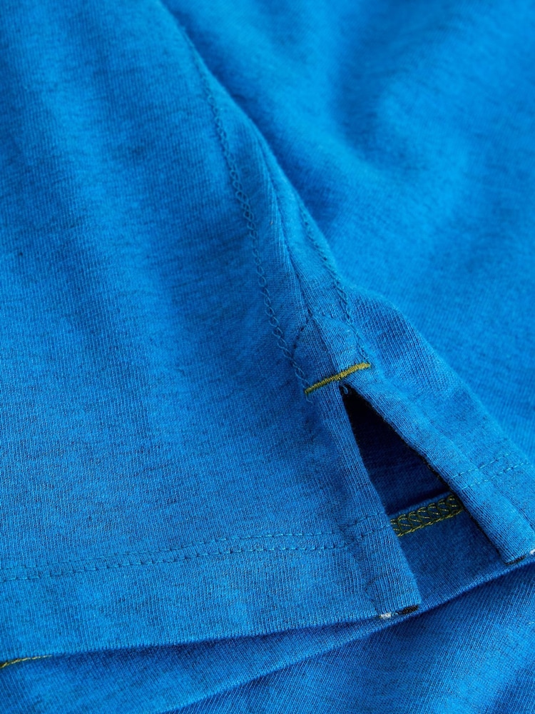 White Stuff Blue Abersoch Short Sleeve T-Shirt - Image 6 of 6