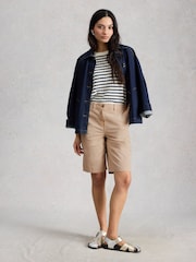 White Stuff Natural Heidi Chino Shorts - Image 4 of 4