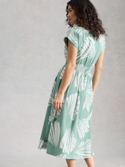 فستان مينا من قماش جيرسي من White Stuff - Image 3 of 6