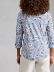 Azul - Camisa de punto Annie de White Stuff - Imagen 3 de 6