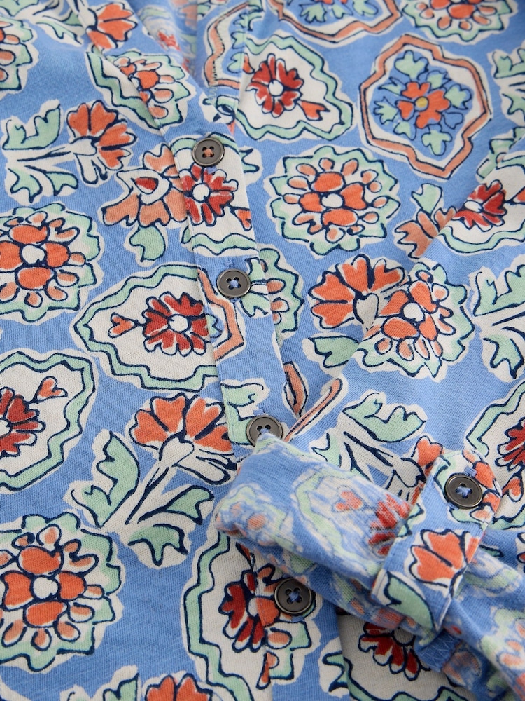 Azul - Camisa de punto Annie de White Stuff - Imagen 6 de 6