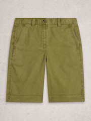 White Stuff Green Heidi Chino Shorts - Image 6 of 6