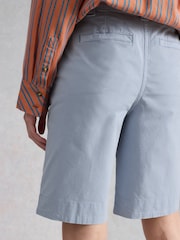 White Stuff Blue Heidi Chino Shorts - Image 2 of 6