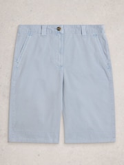 White Stuff Blue Heidi Chino Shorts - Image 6 of 6