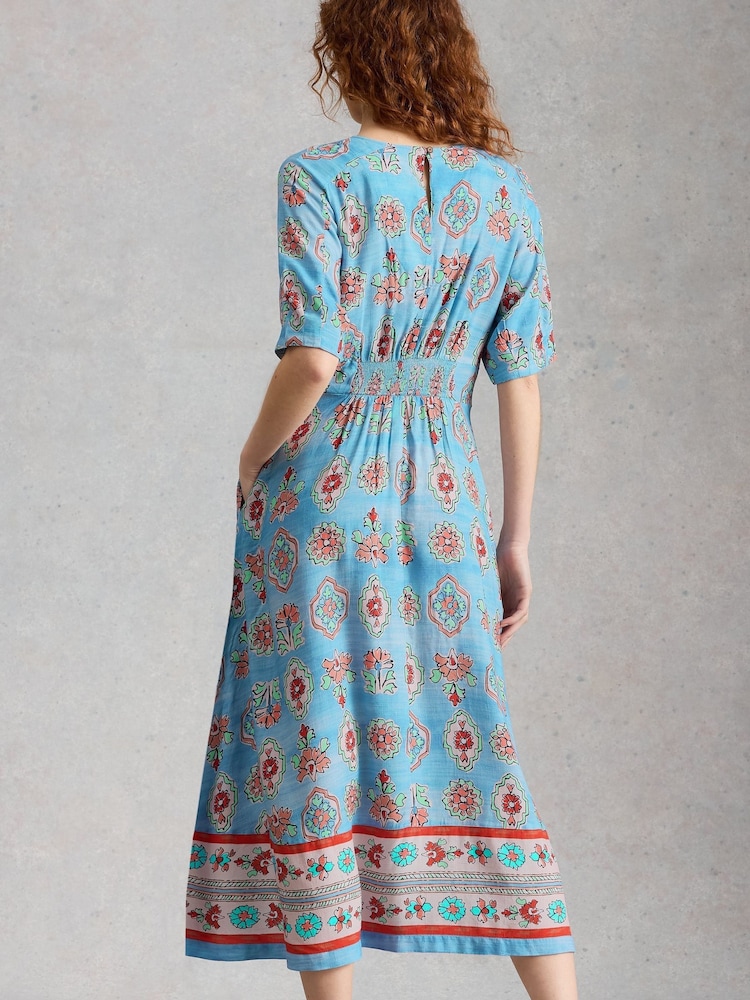 Buy White Stuff Light Blue Kate Linen Blend Dress from Next Argentina