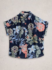 Синий - Рубашка на пуговицах White Stuff Orla - Изображение 5 6